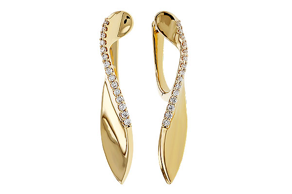 F320-71211: EARRINGS .18 TW