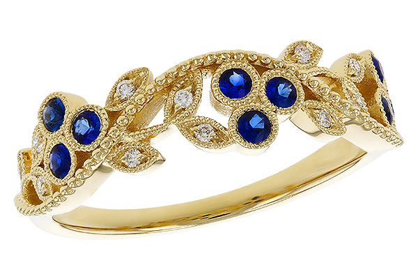 F320-72093: LDS WED RG .23 SAPPHIRE .29 TGW