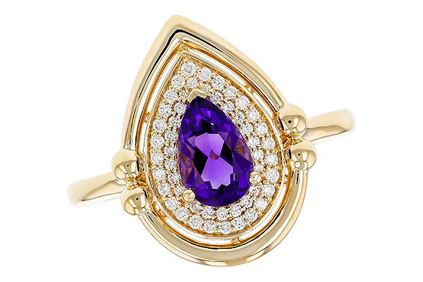 F321-54865: LDS RG .70 AMETHYST .86 TGW (8x5MM AMY)