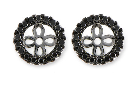 G234-28465: EARRING JACKETS .25 TW (FOR 0.75-1.00 CT TW STUDS)