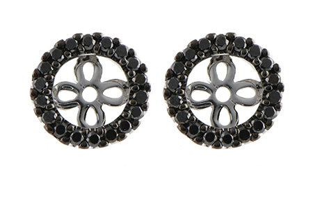 G234-28465: EARRING JACKETS .25 TW (FOR 0.75-1.00 CT TW STUDS)