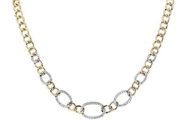 G319-73974: NECKLACE 1.15 TW (17")