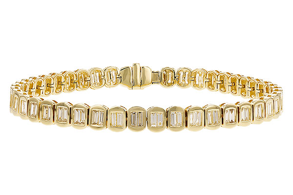 G320-63974: BRACELET 2.30 TW BAGUETTE (7")