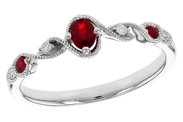 G320-65793: LDS RG .27 TW RUBY .31 TGW