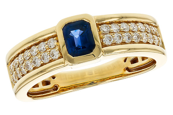 G320-70347: LDS RG .55 SAPPHIRE .88 TGW (5x4MM SA)