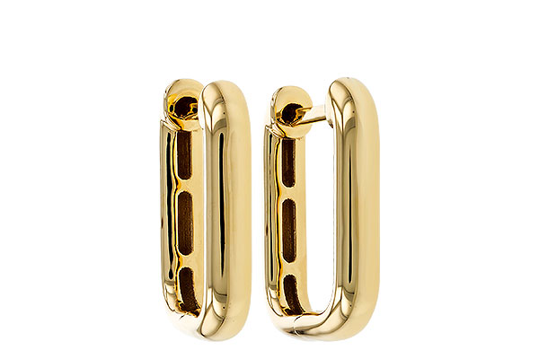 G320-70356: GOLD EARRINGS (15MM)