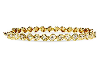 G320-71256: BANGLE 1.00 TW FANCY CUT DIAS