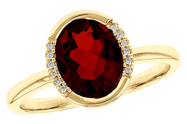 G321-55774: LDS RG 2.02 TW GARNET 2.05 TGW (9x7 GAR)