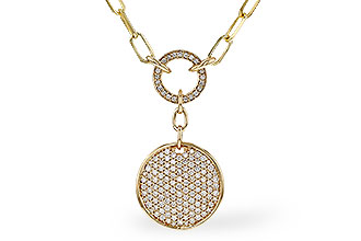 H320-65747: NECKLACE .92 TW (17")