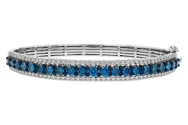 H320-68511: BANGLE 4.05 BLUE DIAS 5.50 TW