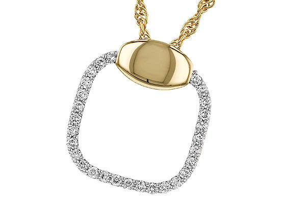 H320-69383: NECKLACE .20 TW
