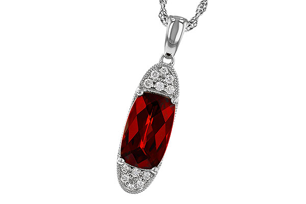 H320-70283: NECK 2.45 GARNET 2.55 TGW