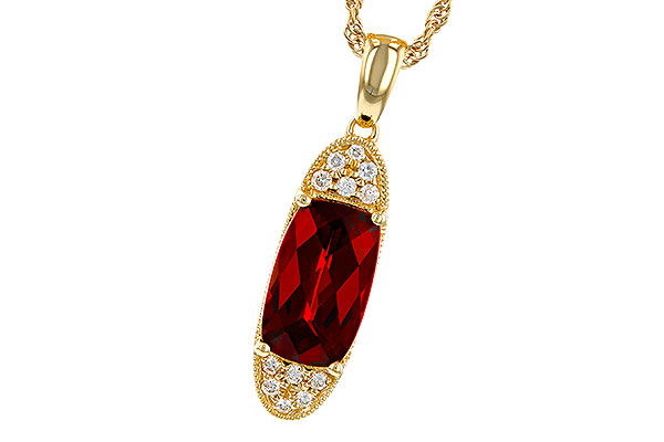 H320-70283: NECK 2.45 GARNET 2.55 TGW