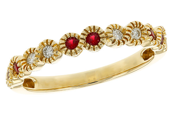 H320-70338: LDS WED RG .16 TW RUBY .25 TGW