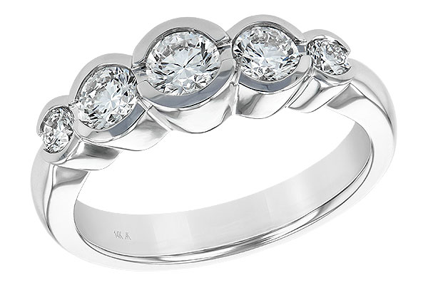K138-87583: LDS WED RING 1.00 TW
