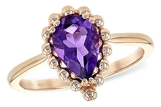 K235-22156: LDS RING 1.06 CT AMETHYST