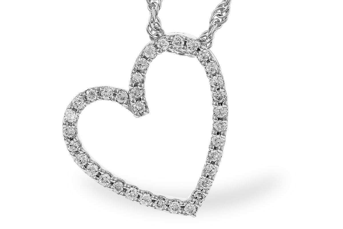 K319-76674: NECKLACE .12 TW