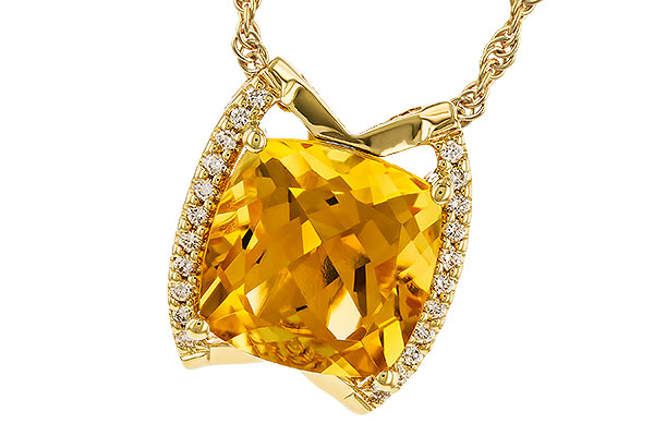 K319-77629: NECK 3.74 CITRINE 3.85 TGW (10MM CUSHION)