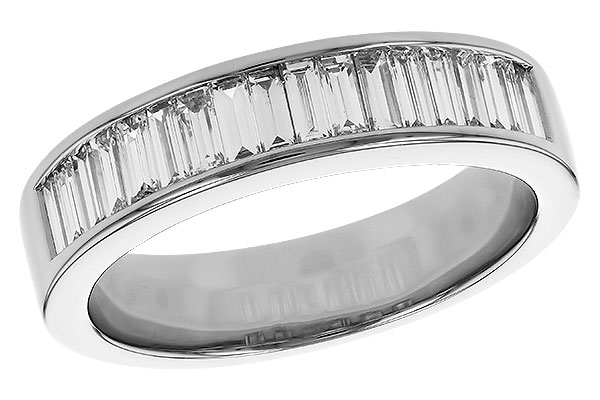 K320-63974: LDS DIA WED RG .70 TW BAGUETTES