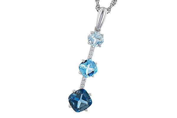 K320-64883: NECK 1.87 TW BLUE TOPAZ 1.90 TGW