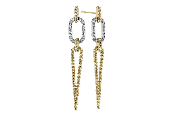 K320-65765: EARRINGS .20 TW