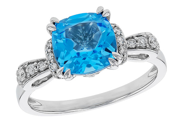 K320-67611: LDS RG 2.48 BLUE TOPAZ 2.70 TGW (8MM BT)