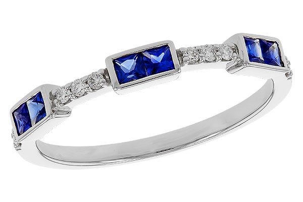 K320-67629: LDS WED RG .36 SAPPHIRE .43 TGW