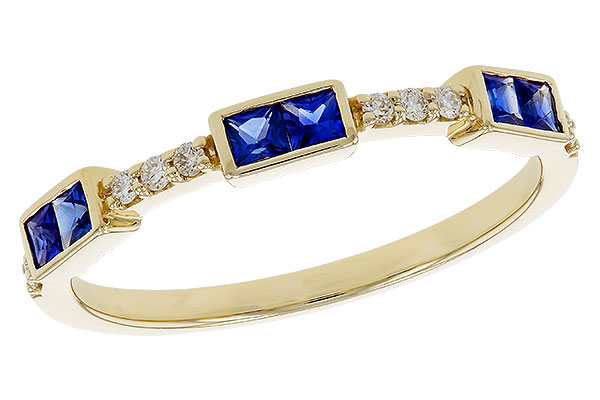 K320-67629: LDS WED RG .36 SAPPHIRE .43 TGW
