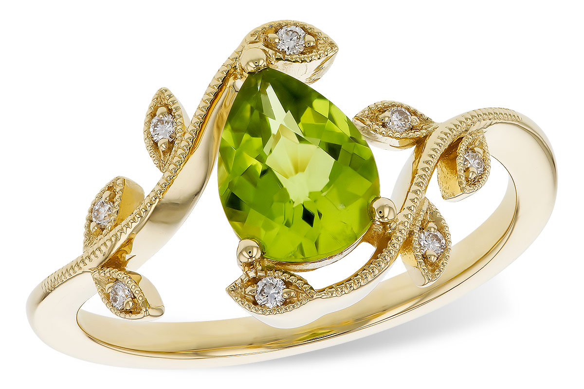 L320-65792: LDS RG 1.16 PERIDOT 1.22 TGW (8x6MM PER)
