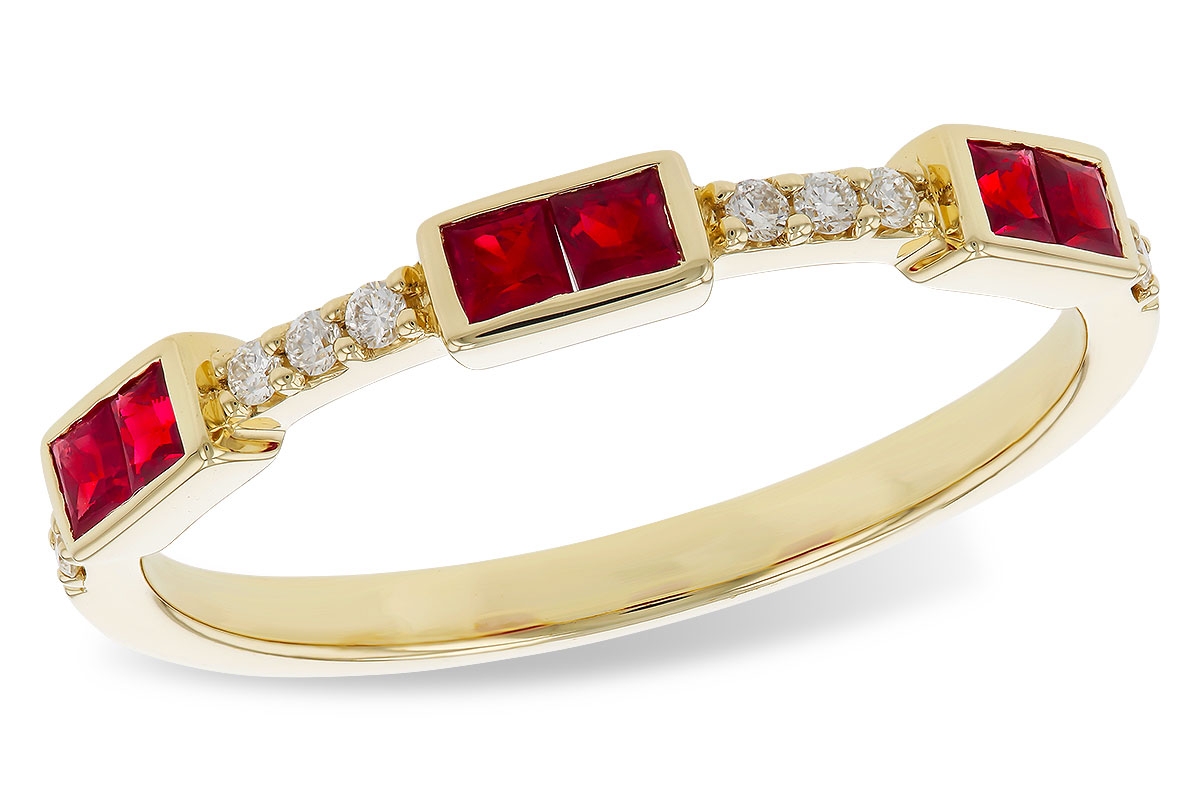 L320-68456: LDS WED RG .34 RUBY .41 TGW