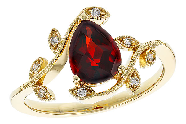 L320-70301: LDS RG 1.34 GARNET 1.40 TGW (8x6MM GAR)