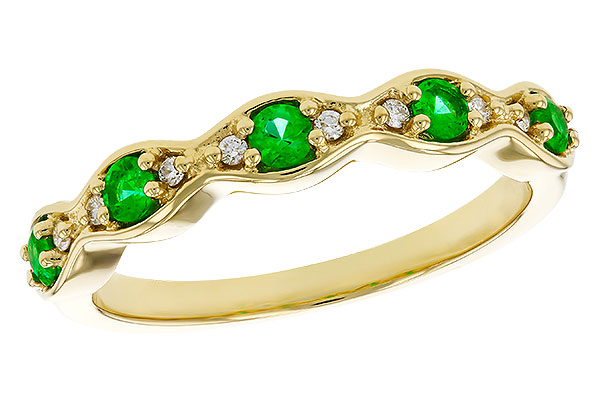 L320-72101: LDS WED RG .21 TW EMERALD .27 TGW