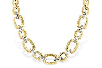 M052-45801: NECKLACE .48 TW (17 INCHES)