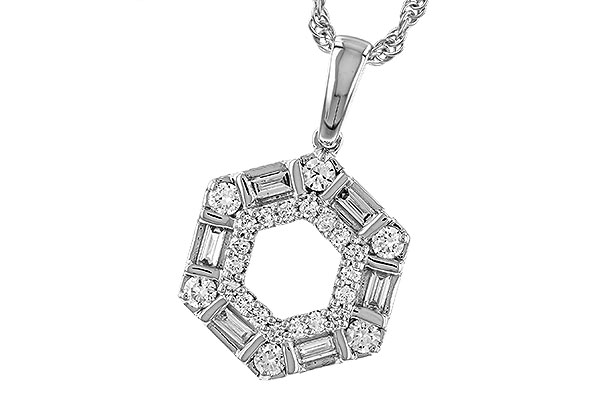 M320-64838: NECKLACE .14 TW BAG .50 TW