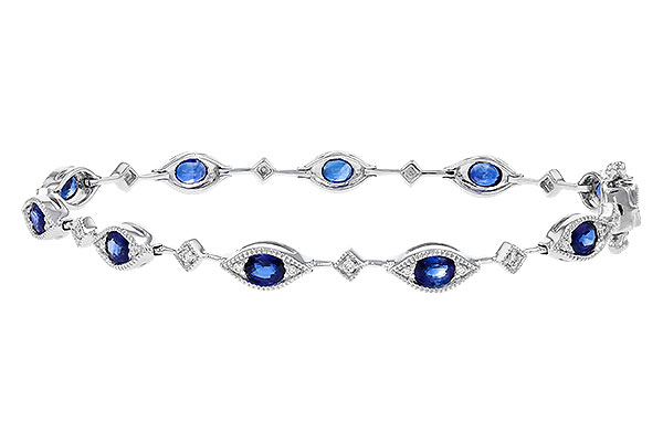 M320-64892: BRACELET 2.31 SAPPHIRE 2.50 TGW (7")