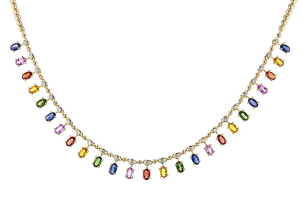 M320-67565: NECK 6.75 MULTI-COLOR SAPP 7.21 TGW (17.25")