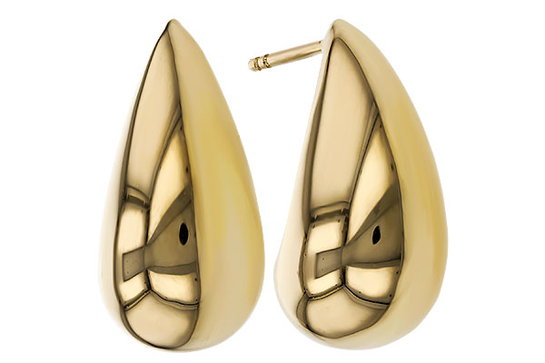 M320-69401: GOLD EARRINGS (20MM)