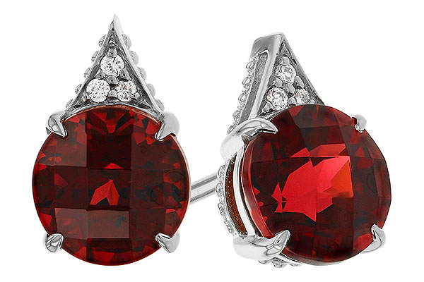 M320-70292: EARR 2.08 TW GARNET 2.10 TGW (6MM RD)
