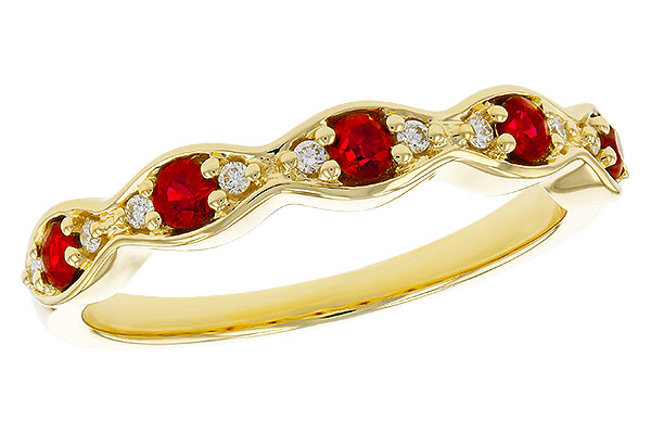 M320-72110: LDS WED RG .28 RUBY .34 TGW